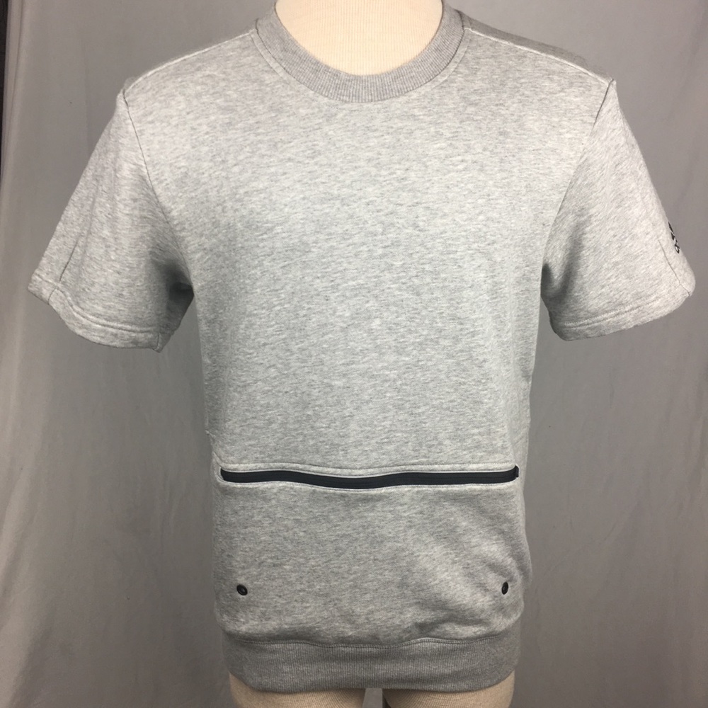 Adidas Short Sleeve Sweatshirt Sweater Mens Small